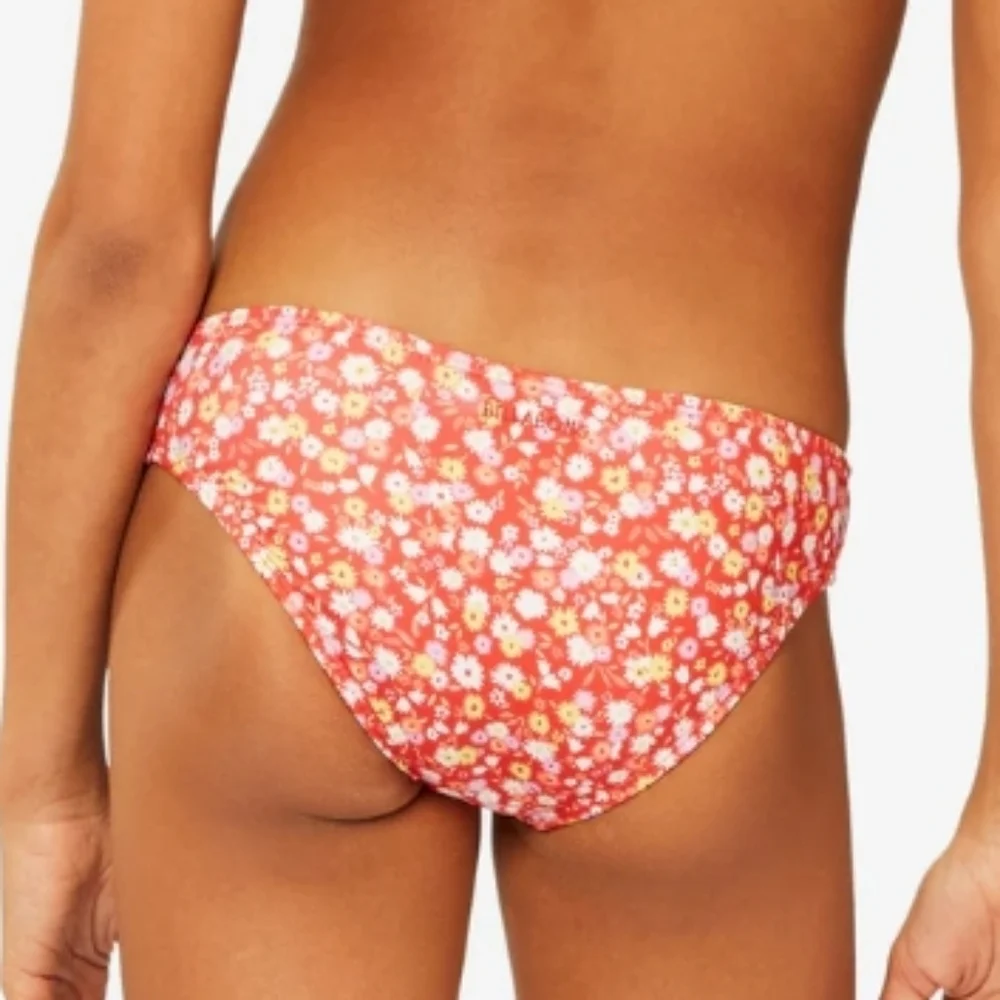 Billabong Girls Swim Sweet Blooms Bottoms Size 12